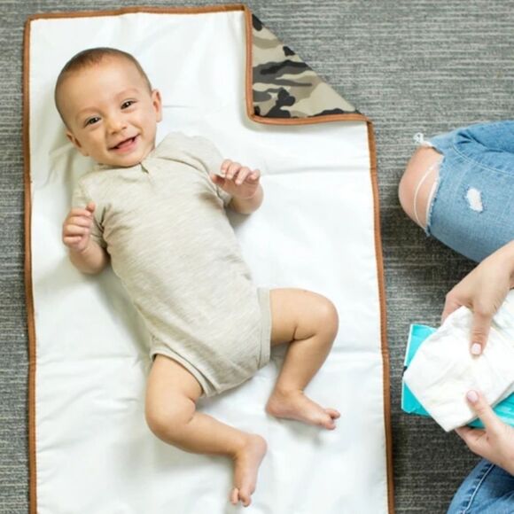 J.L. Childress Full Body Portable Baby Changing Pad, Fully Padded - Picture 8 of 12